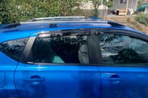 Nissan Qashqai 2010–2014 Vindafvisere til sideruder (4 stk., HIC) foto 10