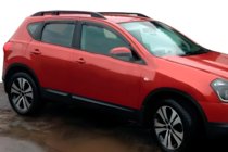 Nissan Qashqai 2010–2014 Vindafvisere til sideruder (4 stk., HIC) foto 12
