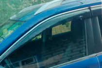 Nissan X-trail T32/Rogue 2014–2021 Vindafvisere til sideruder med kromliste (4 stk., HIC) foto 2