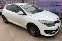 Renault Megane III 2009–2016 Vindafvisere til vinduer HB (4 stk., HIC) foto 3