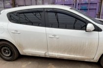 Renault Megane III 2009–2016 Vindafvisere til vinduer HB (4 stk., HIC) foto 1