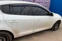 Renault Megane III 2009–2016 Vindafvisere til vinduer HB (4 stk., HIC) foto 2