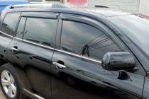 Toyota Highlander 2008–2013 Vindafvisere til sideruder (4 stk., HIC) foto 1