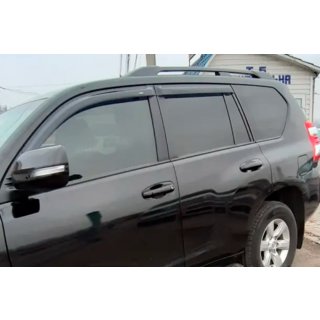 Vindafvisere til vinduer 8 cm (4 stk., HIC) Toyota Land Cruiser Prado 150 2009–2023 foto 2