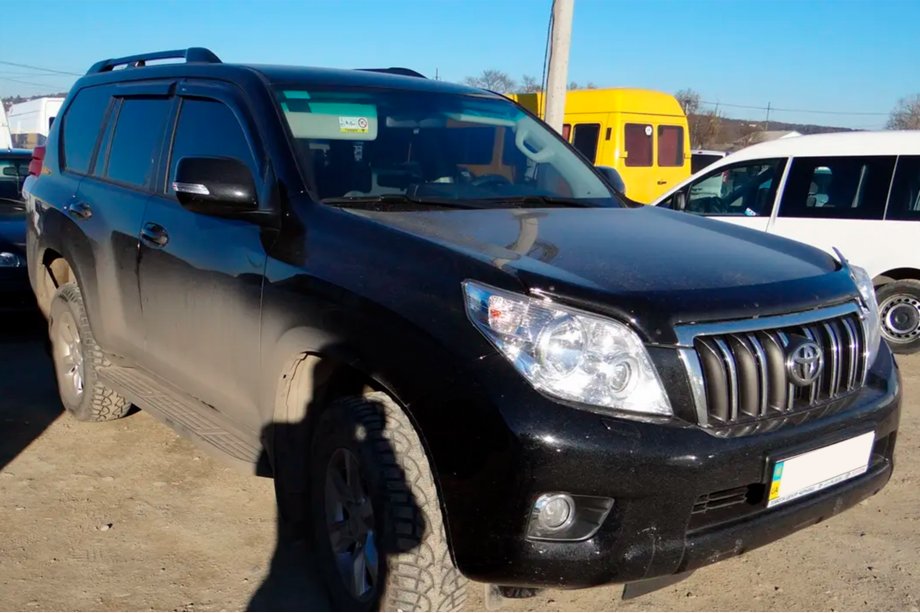 Toyota Land Cruiser Prado 150 2009–2023 Vindafvisere 11 cm (4 stk., HIC) Foto 8