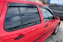 Volkswagen Golf 4 1997–2006 Vindafvisere til vinduer HB (4 stk., HIC) foto 4