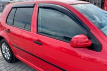 Volkswagen Golf 4 1997–2006 Vindafvisere til vinduer HB (4 stk., HIC) foto 6