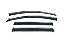 Volkswagen Passat B6 2006–2012 Vindafvisere med kromliste SW (4 stk., HIC) foto 6