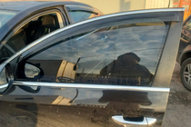 Volkswagen Passat B7 2012–2015 Vindafvisere med kromliste SW (4 stk., EU, HIC) foto 4