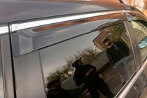 Volkswagen Passat B7 2012–2015 Vindafvisere med kromliste SW (4 stk., EU, HIC) foto 10