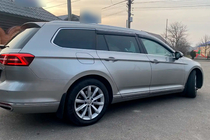 Volkswagen Passat B8 2015–2023 Vindafvisere med kromliste Variant (4 stk., HIC) foto 2