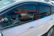 Volkswagen Tiguan 2007–2016 Vindafvisere til sideruder (4 stk., HIC) foto 9