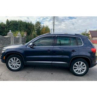 Vindafvisere til sideruder med kromliste (4 stk., HIC) Volkswagen Tiguan 2007–2016 foto 2