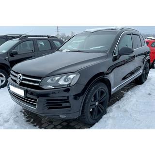 Vindafvisere til sideruder med kromliste (4 stk., HIC) Volkswagen Touareg 2010–2018 foto 4