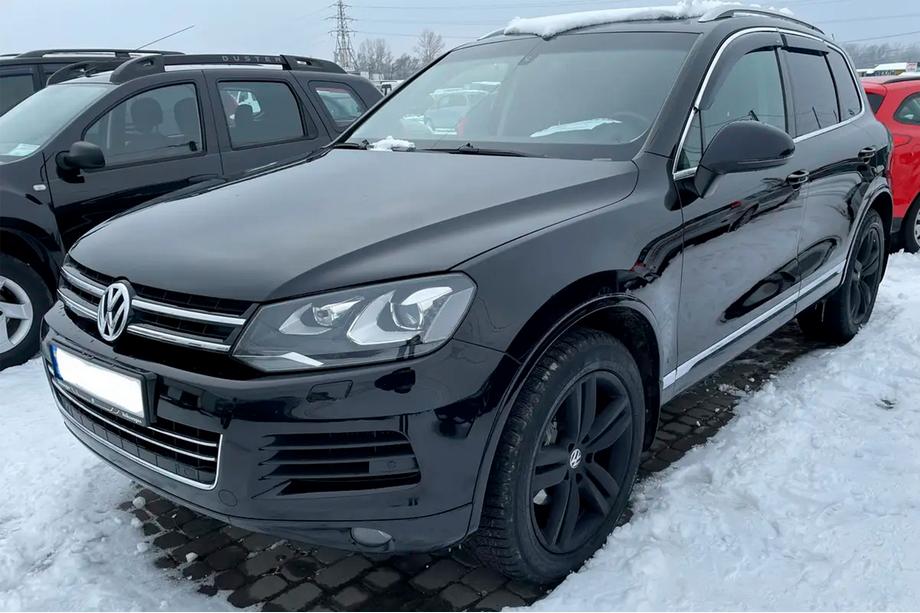 Volkswagen Touareg 2010–2018 Vindafvisere til sideruder med kromliste (4 stk., HIC) Foto 4