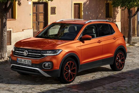 Test af den kompakte bycrossover Volkswagen T-Cross