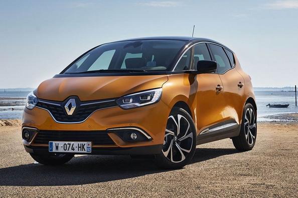 Fjerde generation af den kompakte minivan Renault Scenic