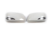 Lexus LX570/450d 2008–2022 Sidespejlkåber (med blinklys) Hvid farve foto 3