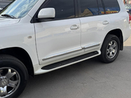 Lexus LX570/450d 2008–2022 Sideskørter med LED (Lexus design 2012-2016) Hvid foto 9
