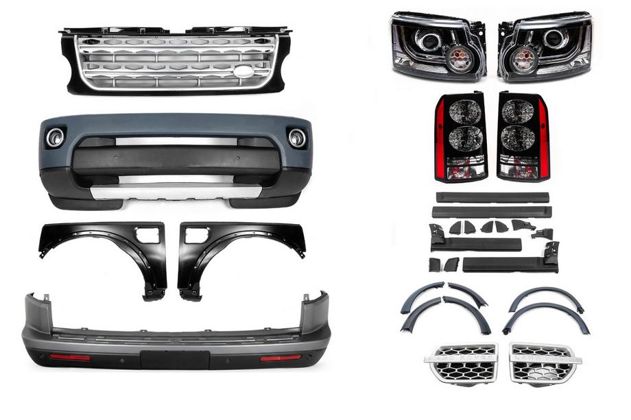 Land Rover Discovery IV 2009–2017 Facelift-kit 2013-2017 (med skærme) Image