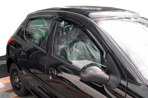 Peugeot 206 1998–2024 Vindafvisere til sideruder (4 stk., HIC) foto 1