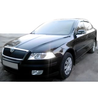 Vindafvisere til sideruder LiftBack (4 stk., HIC) Skoda Octavia II A5 2010–2013 foto 1