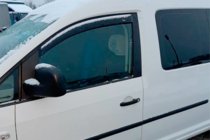 Volkswagen Caddy 2010–2015 Vindafvisere, indstik (2 stk., HIC) foto 3