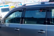 Porsche Cayenne 2003–2010 Vindafvisere til sideruder (4 stk., HIC) foto 3