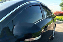 Honda Crosstour 2009–2015 Vindafvisere til sideruder med kromliste (4 stk., HIC) foto 1