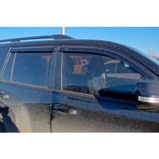Vindafvisere til vinduer 8 cm (4 stk., HIC) Lexus GX460 2009–2023 foto 2