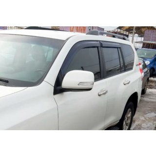 Vindafvisere til vinduer 8 cm (4 stk., HIC) Lexus GX460 2009–2023 foto 4