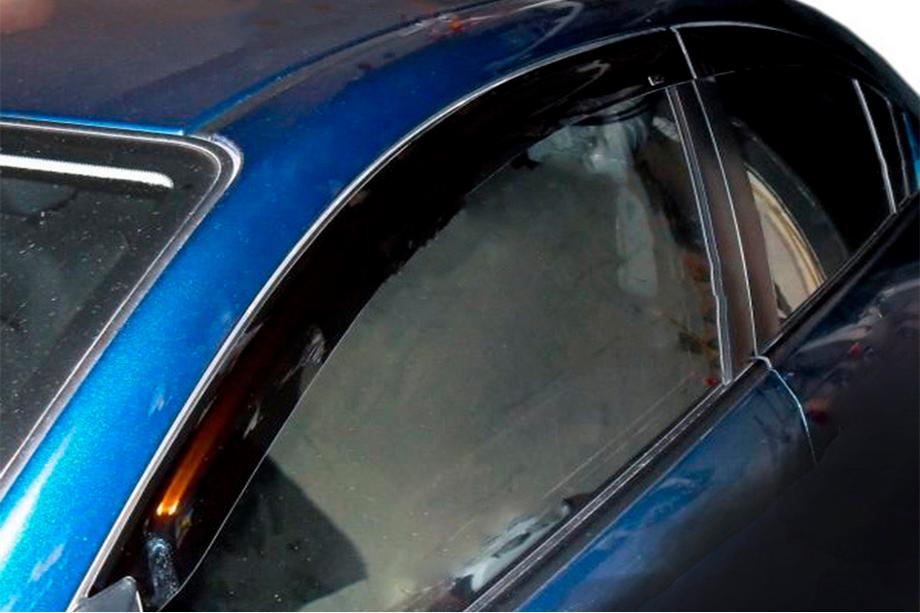 Mazda 323 1977–2003 Vindafvisere til sideruder (4 stk., HIC) Image