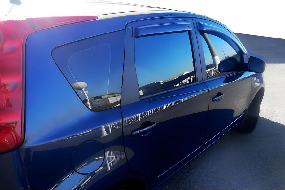 Nissan Note 2004–2012 Vindafvisere til sideruder (4 stk., HIC) Image