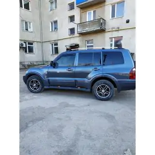 Tagrælinger krom, tyrkisk design (2 stk.) Mitsubishi Pajero Wagon III 1999–2006 foto 4