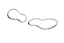 Mercedes C-class W203 2000–2007 Krom forlygterammer (2 stk., plast) foto 3