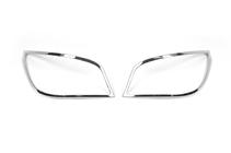 BMW 5-serie E60/E61 2003–2010 Stoplygte-kromcovers (2 stk., plast) foto 3