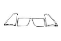 BMW X5 E53 1999–2006 Krom baglygterammer (plast) foto 2
