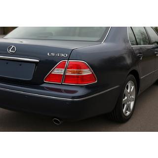 Stoplygte-kromcovers (2 stk., plast) Lexus LS 2001–2006 foto 1