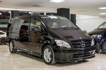 Mercedes Viano 2004–2014 Front læbespoiler 2010-2015 (til lakering) foto 4