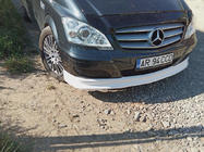 Mercedes Viano 2004–2014 Front læbespoiler 2010-2015 (til lakering) foto 2