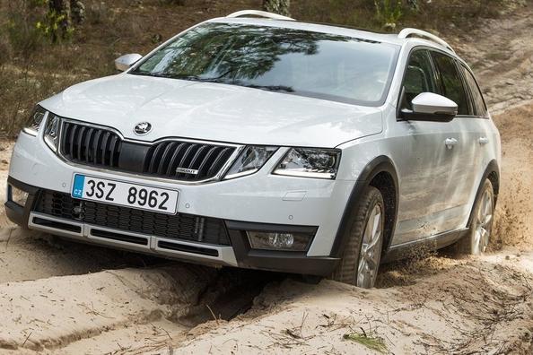Offroad-modificering af stationcaren Skoda Octavia Scout