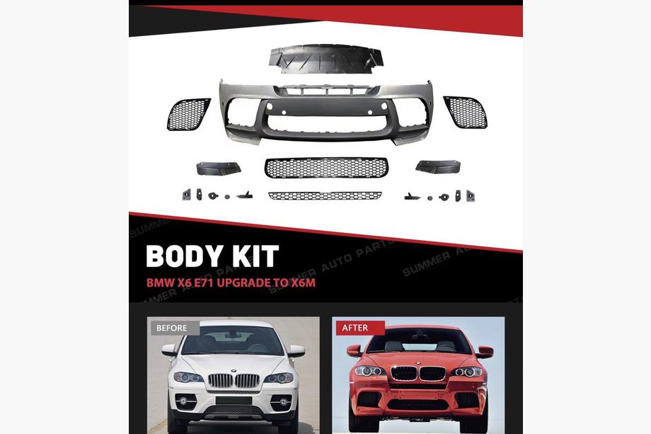 BMW X6 E71 2008–2014 Bodykit-sæt (M-pakke) Image