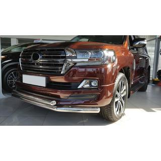 Frontbøjle ST014 (2015+, rustfrit stål) Toyota Land Cruiser 200 2007–2021 foto 2
