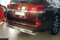 Toyota Land Cruiser 200 2007–2021 Bageste beskyttelsesbøjle AK002-double (2 stk., rustfri stål) foto 3
