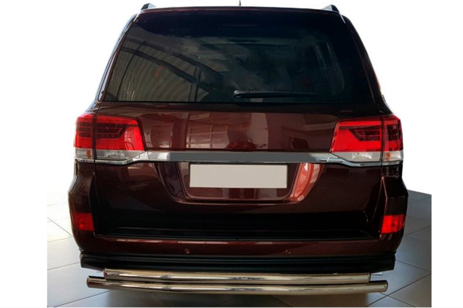 Toyota Land Cruiser 200 2007–2021 Bageste beskyttelsesbøjle AK002-double (2 stk., rustfri stål) Image
