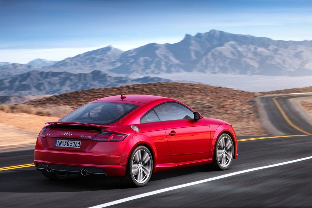 Opdateret model af Audi TT Coupe
