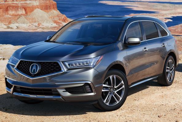 Opdateret Acura MDX-crossover
