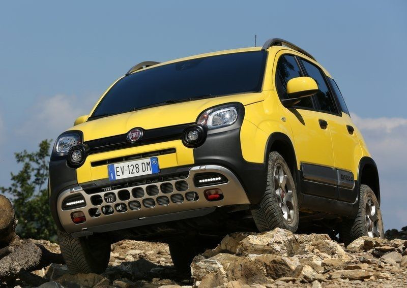 Offroad-modificering af hatchbacken Fiat Panda Cross