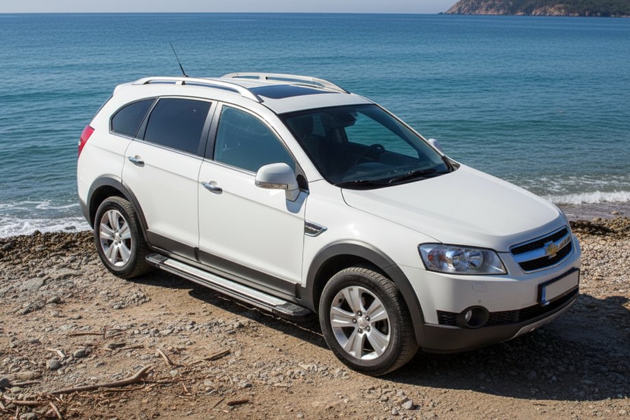 Chevrolet Captiva 2006–2019 Sidetrin Rainbow (2 stk., aluminium) Image