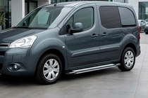 Peugeot Partner Tepee 2008–2018 Rainbow sidetrin (2 stk., aluminium) foto 1